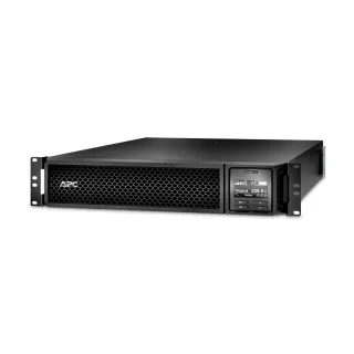 APC Smart-UPS SRT 3000VA RM - UPS (rack-mountable / external) - AC 220/230/240 V - 2700 watt - 3000 VA - Lead Acid - RS-232, USB - output connectors: 10 - 2U - black - with APC UPS Network Management Card AP9641