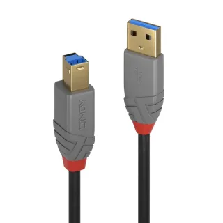 Lindy 36740 0.5M USB 3.0 Type a to Type B Anthra Line