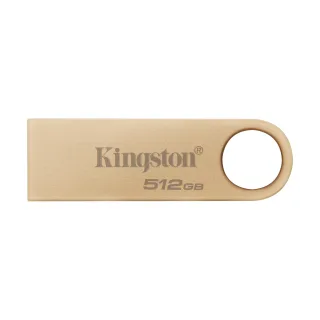 Kingston DataTraveler SE9 G3 - USB flash drive - 512 GB - USB 3.2 Gen 1 - Gold