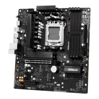 ASRock A620AM PRO-A AMD AM5 Socket Motherboard, Micro-ATX, 4x DDR5 Slots, 3x M.2 Sockets, 2.5GbE LAN, 1x HDMI Port