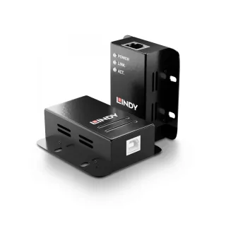 Lindy 42680 USB 2.0 CAT.5 Exten Der 50M with Power Over CAT5