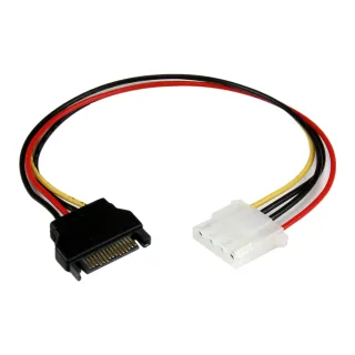 StarTech 12in SATA to LP4 Power Cable Adapter F/M - SATA to LP4 Power Adapter - SATA Female to LP4 Male Power Cable - 12 inch (LP4SATAFM12)