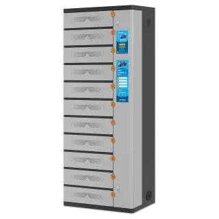 Manhattan 181310 Charging Kiosk X11 USB-C 65W-LAPTOPS to 17.3
