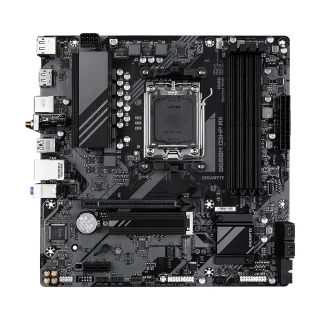 Gigabyte B650M D3HP AX Ultra Durable AMD AM5 Socket Motherboard, Micro-ATX, 4x DDR5 Slots, 2x M.2 Sockets, 2.5GbE LAN, Wi-Fi 6E, 2x DisplayPorts / 1x HDMI Port