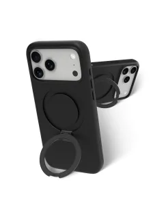 dbramante1928 Iceland Ultra - Protective cover for mobile phone - MS kick - MagSafe compatibility - D3O, plastic - black - for Apple iPhone 17 Pro Max, 18 Pro Max