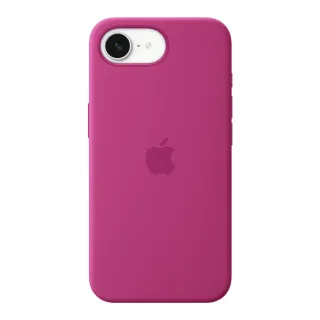 Apple - Protective cover for mobile phone - silicone - Fuchsia - for iPhone 16e