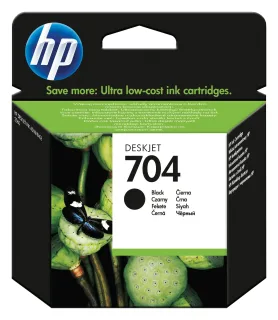 HP 704 BLACK ORIGINAL INK PROMO ADVANTAGE CARTRIDGE