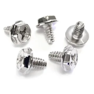 Startech Replacement PC Mounting Screws #6-32 x 1/4in Long Standoff - Screw kit - silver - 0.2 in (pack of 50) - SCREW6_32 - Screw kit - silver - 0.6 cm (pack of 50)