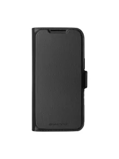 dbramante1928 Oslo Pro - Flip cover for mobile phone - polyurethane (PU), plastic - black - for Apple iPhone 17 Pro Max, 18 Pro Max