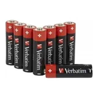 Verbatim AA Battery Alkaline 8 Pack (Hangcard)