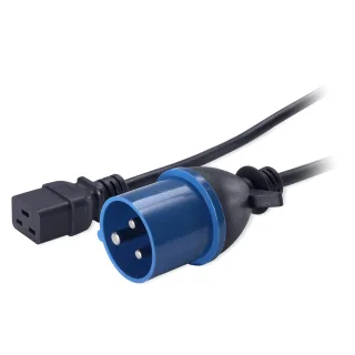 APC AP9876 Power Cord Iec 320 C19 to Iec 309