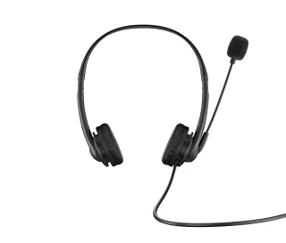 HP G2 - Headset - on-ear - wired - USB - shadow black