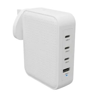 HyperJuice - Power adapter - 145 watt - output connectors: 4 - white