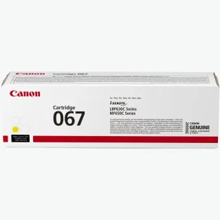 Canon 067 - Yellow - original - toner cartridge - for i-SENSYS MF651Cw