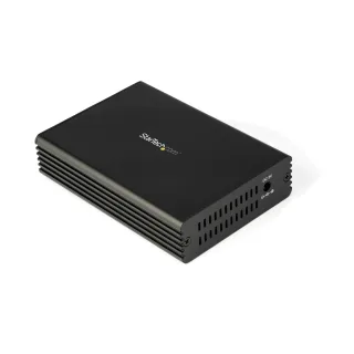 Startech - Fibre media converter - 10GbE, 5GbE, 2.5GbE - over fibre optic - 10GBase-LR, 10GBase-SR, 10GBase-X, 10GBase-T, 10GBase-R - SFP+ / RJ-45 - TAA Compliant