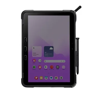 Targus Field-Ready - Protective cover for tablet - thermoplastic polyurethane (TPU), polycarbonate - black - for Samsung Galaxy Tab Active4 Pro, Tab Active5 Pro