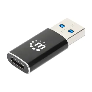 Manhattan 153980 USB-C to USB-A Adapter-female/Male 10GBPS Black