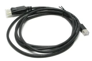 StarTech 6ft (2m) Mini DisplayPort to DisplayPort 1.2 Cable, 4K x 2K UHD Mini DisplayPort to DisplayPort Adapter Cable, Mini DP to DP Cable for Monitor, mDP to DP Converter Cord - Latching DP Connector - DisplayPort cable - Mini DisplayPort (M) to DisplayPort (M) - 1.8 m - latched - black - for P/N: CDP2DP14B, CDP2MDPEC, CDP2MDPFC, CDPVDHDMDP2G, CDPVDHDMDPRG, CDPVDHMDPDP