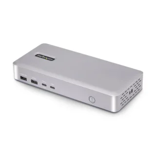Startech USB4 Docking Station, USB-C 40Gbps, Dual Video HDMI, Up to 2x 4K 60Hz 4:4:4 (RGB) or 2x 4K 120Hz 4:2:2, Multi-Monitor Dock, 6x USB, 2.5GbE, 100W PD - Docking station - USB4 / Thunderbolt 4 - 2 x HDMI - 1GbE, 2.5GbE - 180 Watt