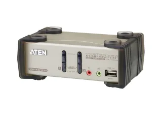 ATEN MasterView CS1732B KVMP Switch - KVM / audio / USB switch - 2 x KVM / audio / USB - 1 local user - desktop