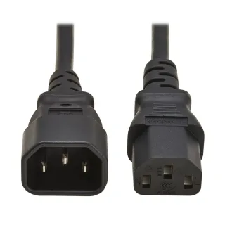 Eaton Tripp Lite Series PDU Power Cord, C13 to C14 - 10A, 250V, H05VV-F, 2 m (6.6 ft.), Black - Power cable - power IEC 60320 C13 to IEC 60320 C14 - AC 250 V - 10 A - 2 m - black - Europe