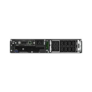 APC Smart-UPS SRT 2200VA RM - UPS (rack-mountable / external) - AC 220/230/240 V - 1980 watt - 2200 VA - Lead Acid - RS-232, USB - output connectors: 10 - 2U - black - with APC UPS Network Management Card