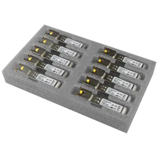 Startech Cisco GLC-T Compatible SFP Module, 1000BASE-T, SFP to RJ45 Cat6/Cat5e, 1GE Gigabit Ethernet SFP, RJ-45 (Copper) 100m, Cisco Firepower, ASR920, IE2000, Mini GBIC Transceiver - Lifetime Warranty (GLCT10PKST)