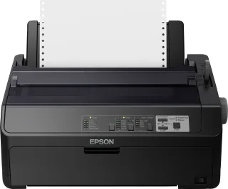 Epson FX 890IIN - Printer - B/W - dot-matrix - Roll (21.6 cm), JIS B4, 254 mm (width) - 240 x 144 dpi - 9 pin - up to 738 char/sec - parallel, USB 2.0, LAN