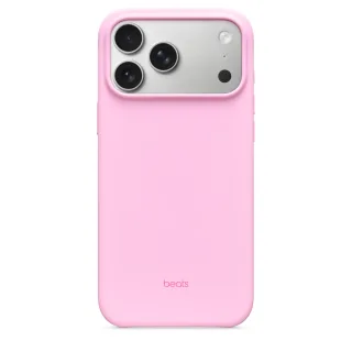 Beats - Protective cover for mobile phone - camera control - MagSafe compatibility - polycarbonate - pebble pink - for iPhone 17 Pro Max