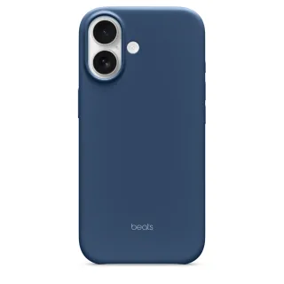 Beats - Protective cover for mobile phone - camera control - MagSafe compatibility - polycarbonate - bedrock blue - for iPhone 17