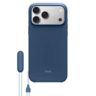 Beats - Protective cover for mobile phone - with kickstand and camera control - MagSafe compatibility - polycarbonate - bedrock blue - for iPhone 17 Pro Max