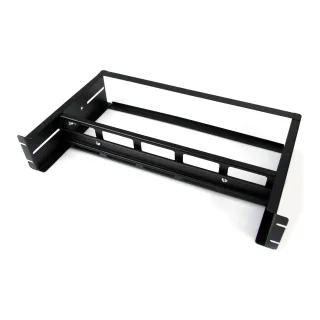 Startech 2U DIN Rail Kit for Standard 19" Rack - Adjustable Depth Rackmount DIN Rail with Top Hat, Mini, G Rails (ADJDINKIT)