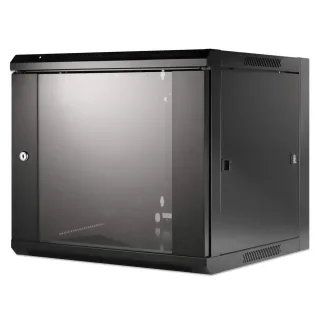 Intellinet 711791 Network Cabinet Wall Mount 9U- (Standard) 600MM Black Flatpack