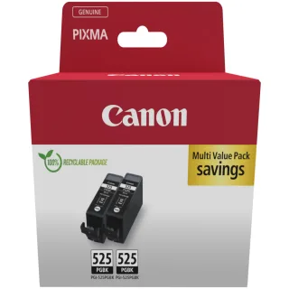 Canon PGI-525PGBK Twin Pack - 2-pack - 19 ml - black - original - ink tank