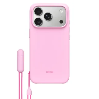 Beats - Protective cover for mobile phone - with kickstand and camera control - MagSafe compatibility - polycarbonate - pebble pink - for iPhone 17 Pro