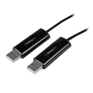Startech 2 Port USB Keyboard Mouse Switch Cable w/ File Transfer for PC and Mac® - USB File Transfer Cable - Dual Port USB KM Switch (SVKMS2)