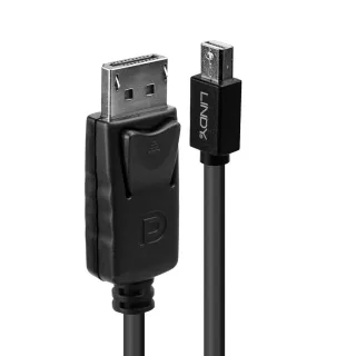 Lindy 41647 3M Mini Displayport Male to Displayport Male Black
