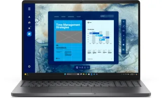 Dell Pro 16 PC16250 - AI PC - Intel Core Ultra 7 - 255U / up to 5.2 GHz - Win 11 Pro - Intel Graphics - 16 GB RAM - 512 GB SSD NVMe, Class 25 - 16" IPS 1920 x 1200 (Full HD Plus) - Gigabit Ethernet - Wi-Fi 6 - magnetite - BTS - with 1 Year Basic Onsite