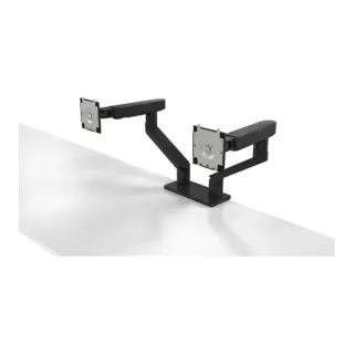 Dell Dual Monitor Arm - MDA20 - Mounting kit - adjustable arm - for 2 LCD displays - black - screen size: 19"-34" - mounting interface: 100 x 100 mm - desk-mountable