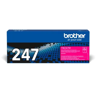 Brother TN247M - Magenta - original - toner cartridge - for Brother DCP-L3510CDW, DCP-L3517CDW, DCP-L3550DW, MFC-L3730CDN
