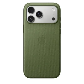 Apple - Protective cover for mobile phone - MagSafe compatibility - TechWoven - green - for iPhone 17 Pro Max