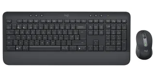 Logitech Signature MK650 Combo for Business - Keyboard and mouse set - wireless - Bluetooth LE - QWERTY - UK - graphite