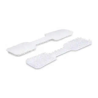 Startech 3.5in (9cm) Cable Labels, 100 Pack White, Cable/Cord Tags (CABLE-TAG-HLWH)