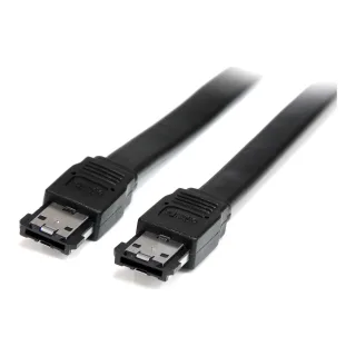 StarTech Shielded External eSATA Cable - eSATA cable - Serial ATA 150 - eSATA (M) to eSATA (M) - 3 ft - black - ESATA3 - eSATA cable - Serial ATA 150 - eSATA (M) to eSATA (M) - 91 cm - black - for P/N: PEXUSB311A1E, S351BMU33ET, S351BMU33ETG, SDOCKU313E, SDOCKU33EF, TB2DOCK4K2DP