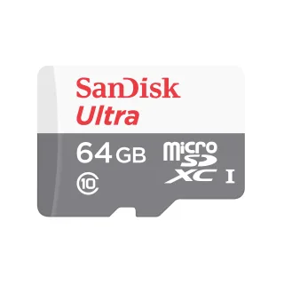 64GB SANDISK ULTRA MICROSDXC 100MB/S CLASS 10 UHS-I