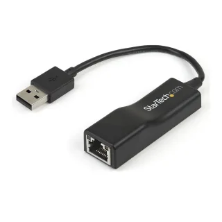 Startech USB 2.0 to 10/100 Mbps Ethernet Network Adapter Dongle - USB Network Adapter - USB 2.0 Fast Ethernet Adapter - USB NIC (USB2100)
