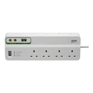 APC PMF83VT-UK Performance Surgearrest 8 Outlets Phone Coax Protec 230V