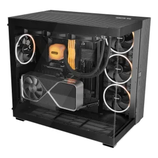 be quiet! BGW71 Light Base 900 FX Full Tower Gaming Case, 1 x USB Type-C / 2 x USB 3.0,  Tempered Glass Front & Side Window Panel, 4 x Light Wings ARGB Fans, E-ATX / XL-ATX / ATX / M-ATX / Mini-ATX Compatible