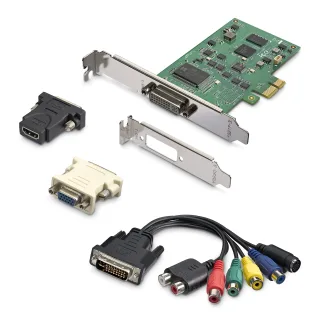 StarTech PCIe Video Capture Card - PCIe Capture Card - 1080P - HDMI, VGA, DVI, & Component - Capture Card (PEXHDCAP2) - Video capture adapter - PCI Express x1 - for P/N: BNDTB10GI, BNDTB210GSFP, BNDTB310GNDP, BNDTB410GSFP, BNDTB4M2E1, BNDTBUSB3142