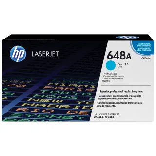 HP 648A - CE261A - 1 x Cyan - Toner cartridge